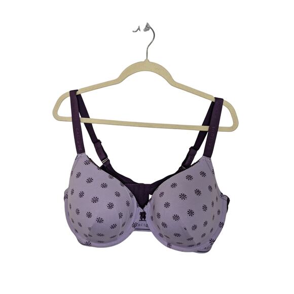 Cacique Lavender Purple Molded Cups Underwire Full Coverage Bra Women Size 42DDD - Picture 1 of 6
